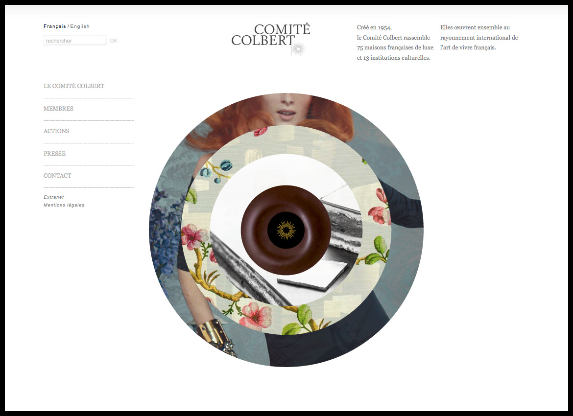 Comité Colbert - Site internet - Les Graphiquants